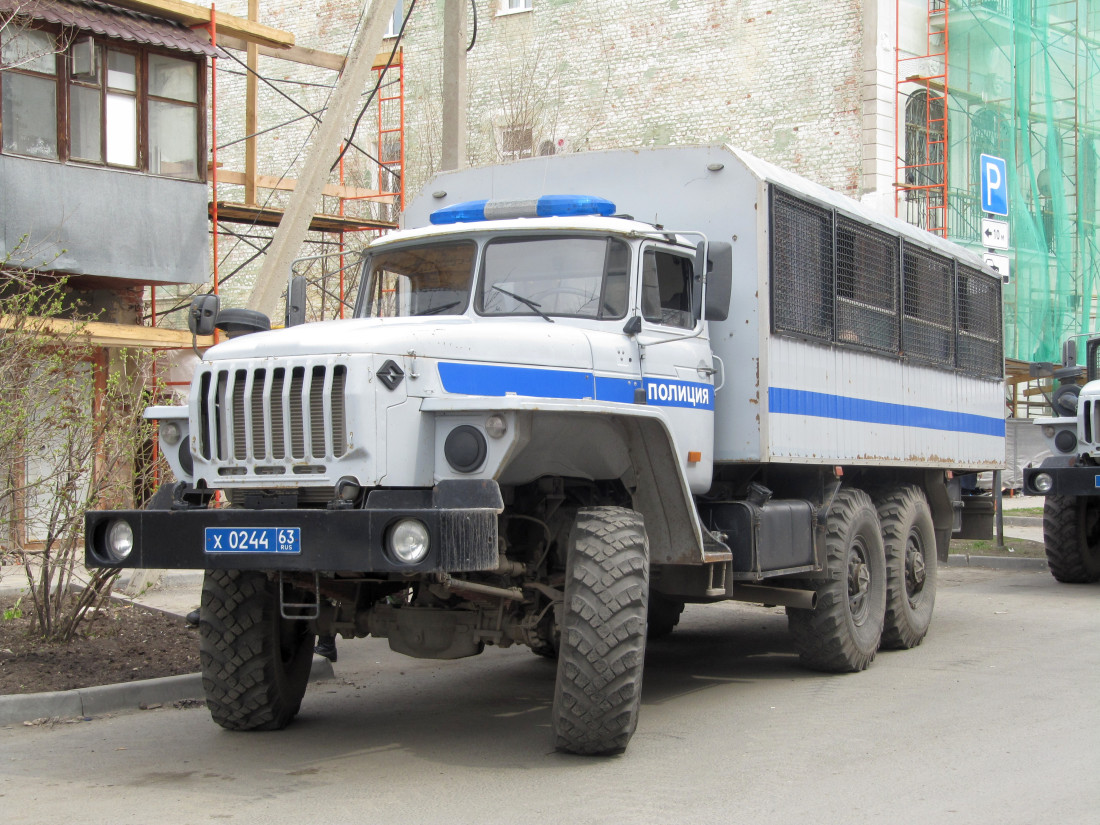 Самарская область, № Х 0244 63 — Урал-32551-41