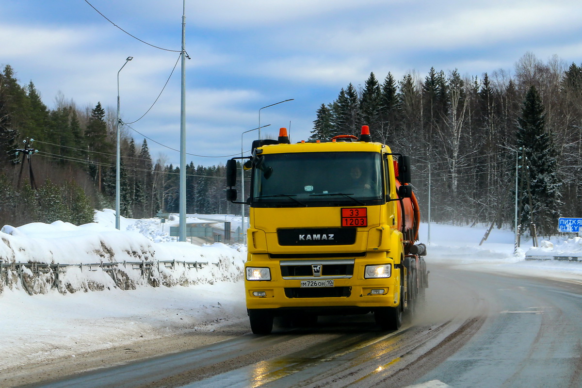 Карелия, № М 726 ОН 10 — КамАЗ-65206-S5(87)