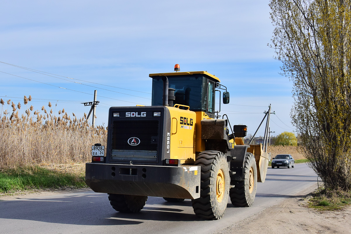 Волгоградская область, № 8928 ЕА 34 — SDLG LG953