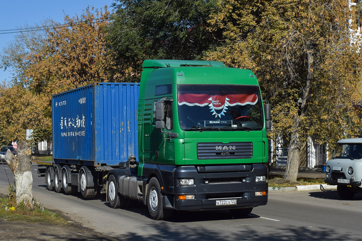 Алтайский край, № А 722 СХ 122 — MAN TGA 18.530