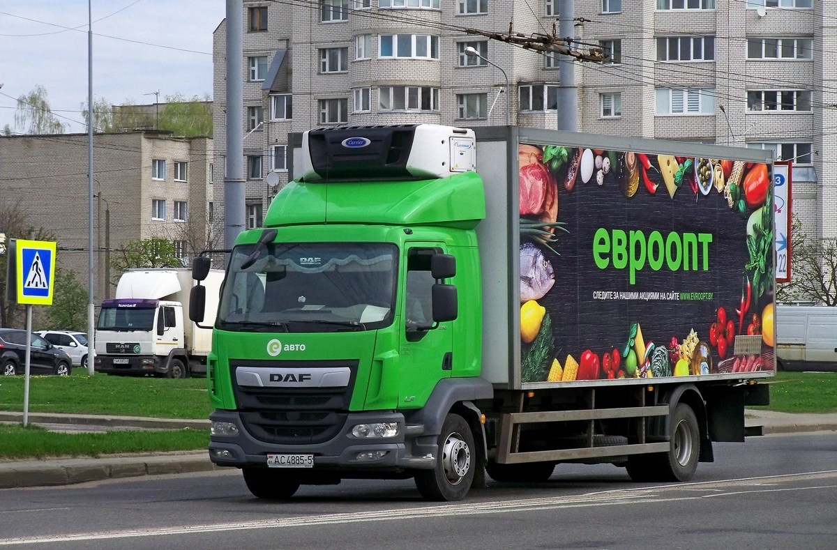Минская область, № АС 4885-5 — DAF LF Euro6 FA