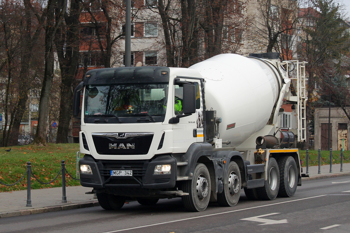 Литва, № MGP 342 — MAN TGS Euro 6 II (Общая модель)