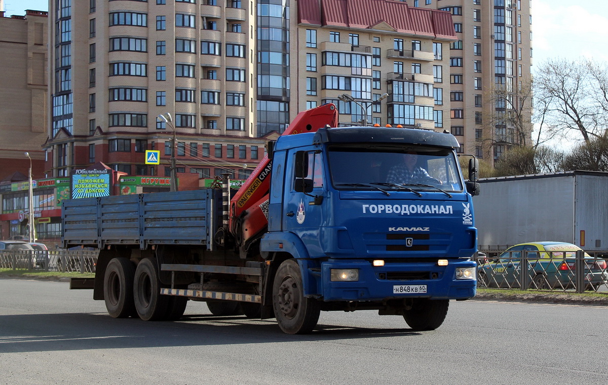 Псковская область, № Н 848 КВ 60 — КамАЗ-65117-N3(78)