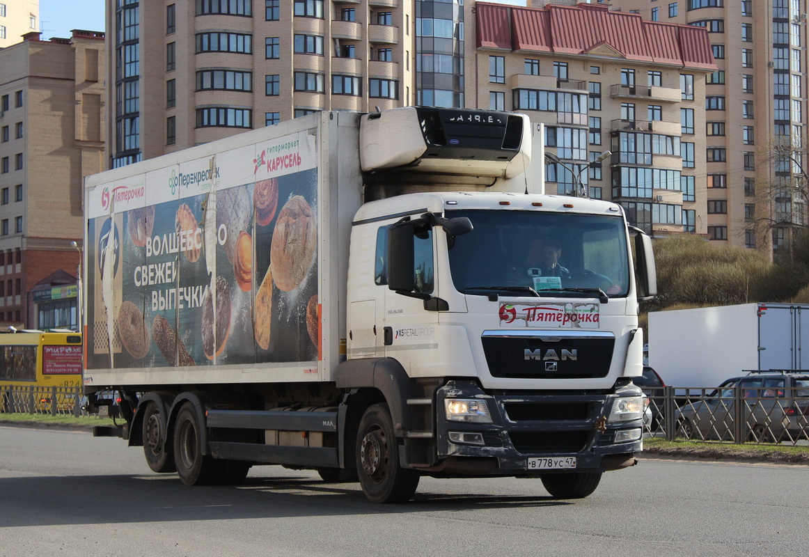 Санкт-Петербург, № В 778 УС 47 — MAN TGS 26.350