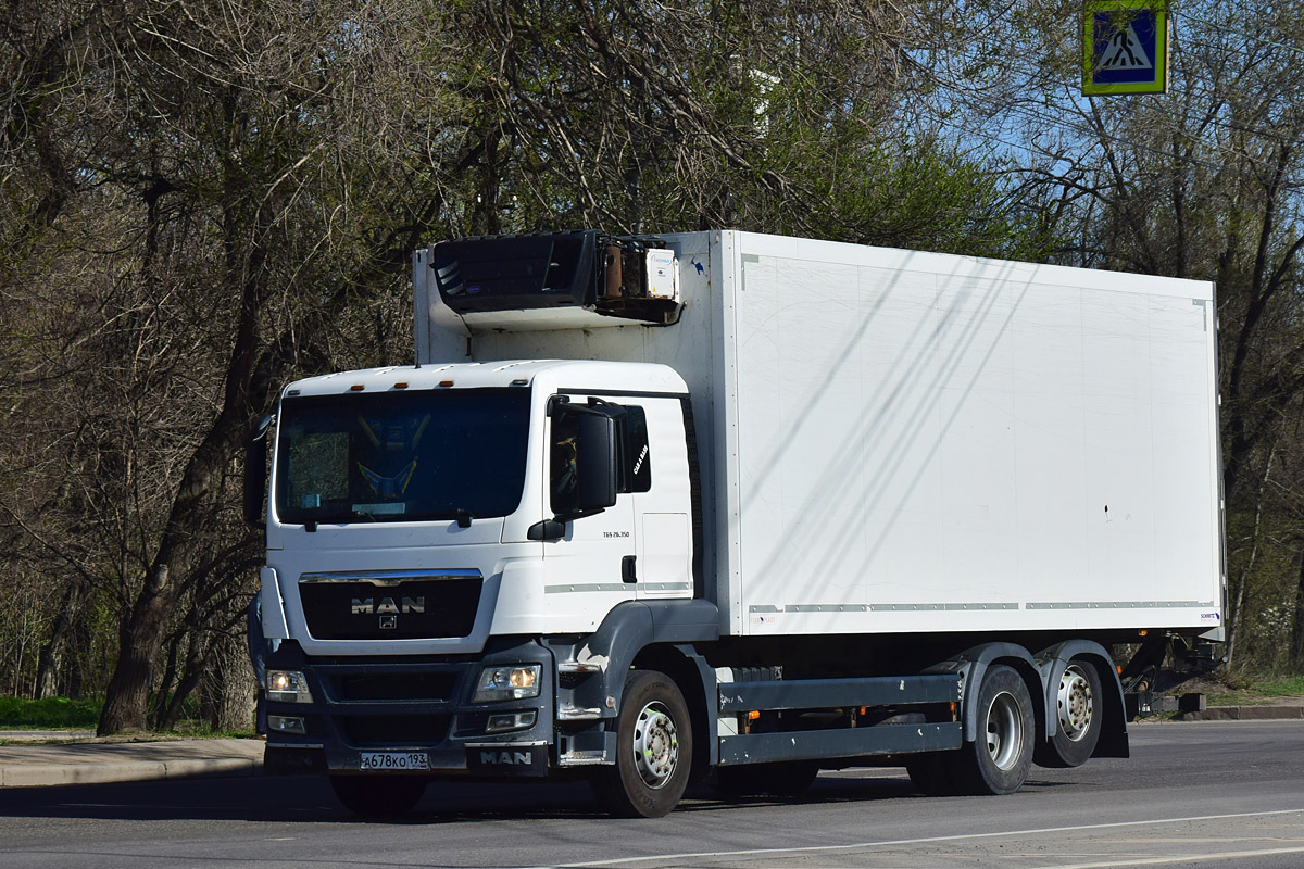Волгоградская область, № А 678 КО 193 — MAN TGS 26.350