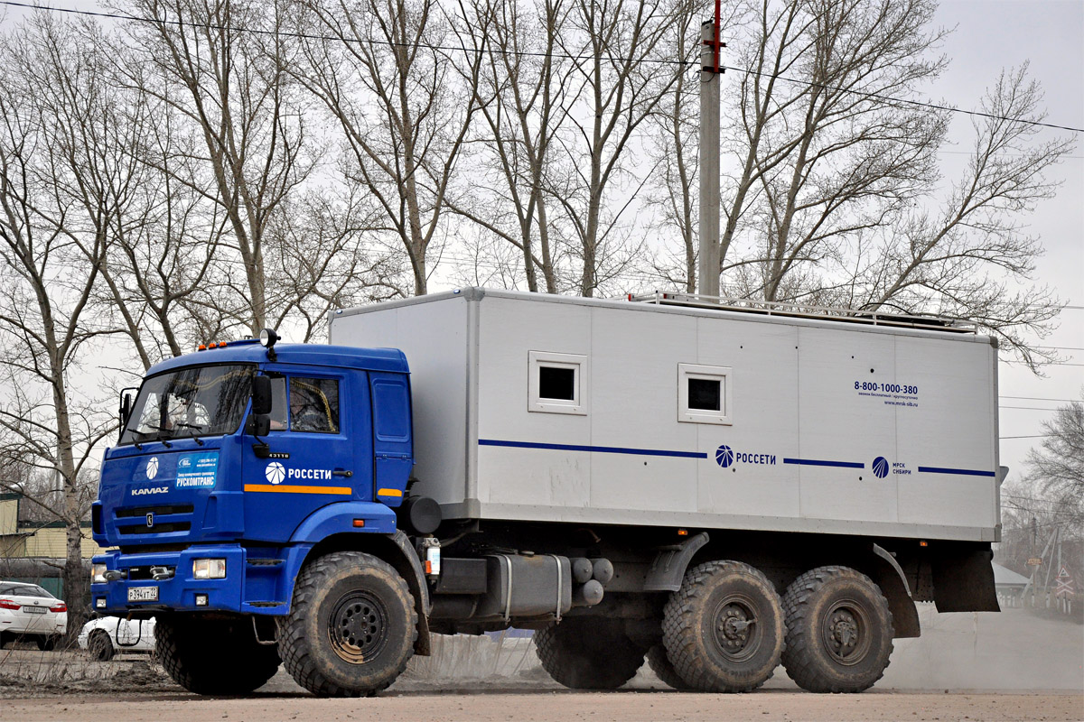 Алтайский край, № Р 394 ХТ 22 — КамАЗ-43118-46