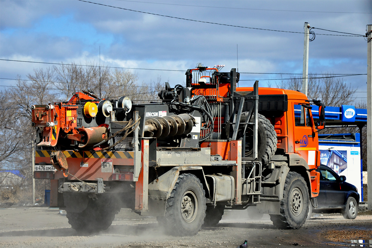 Алтайский край, № В 476 ХМ 22 — КамАЗ-43502-45