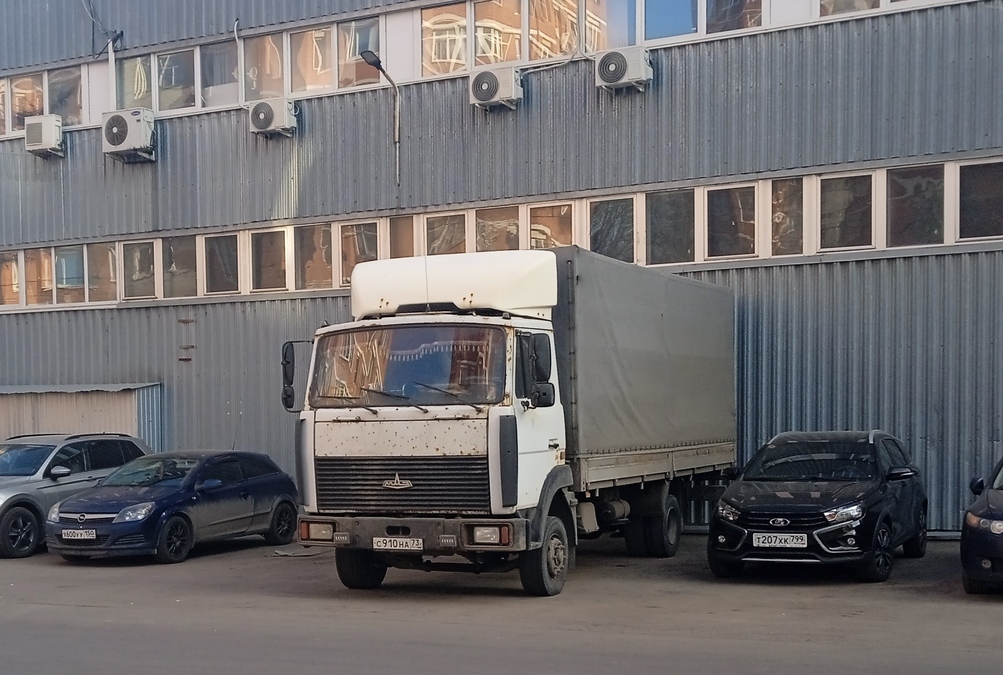Ульяновская область, № С 910 НА 73 — МАЗ-437041