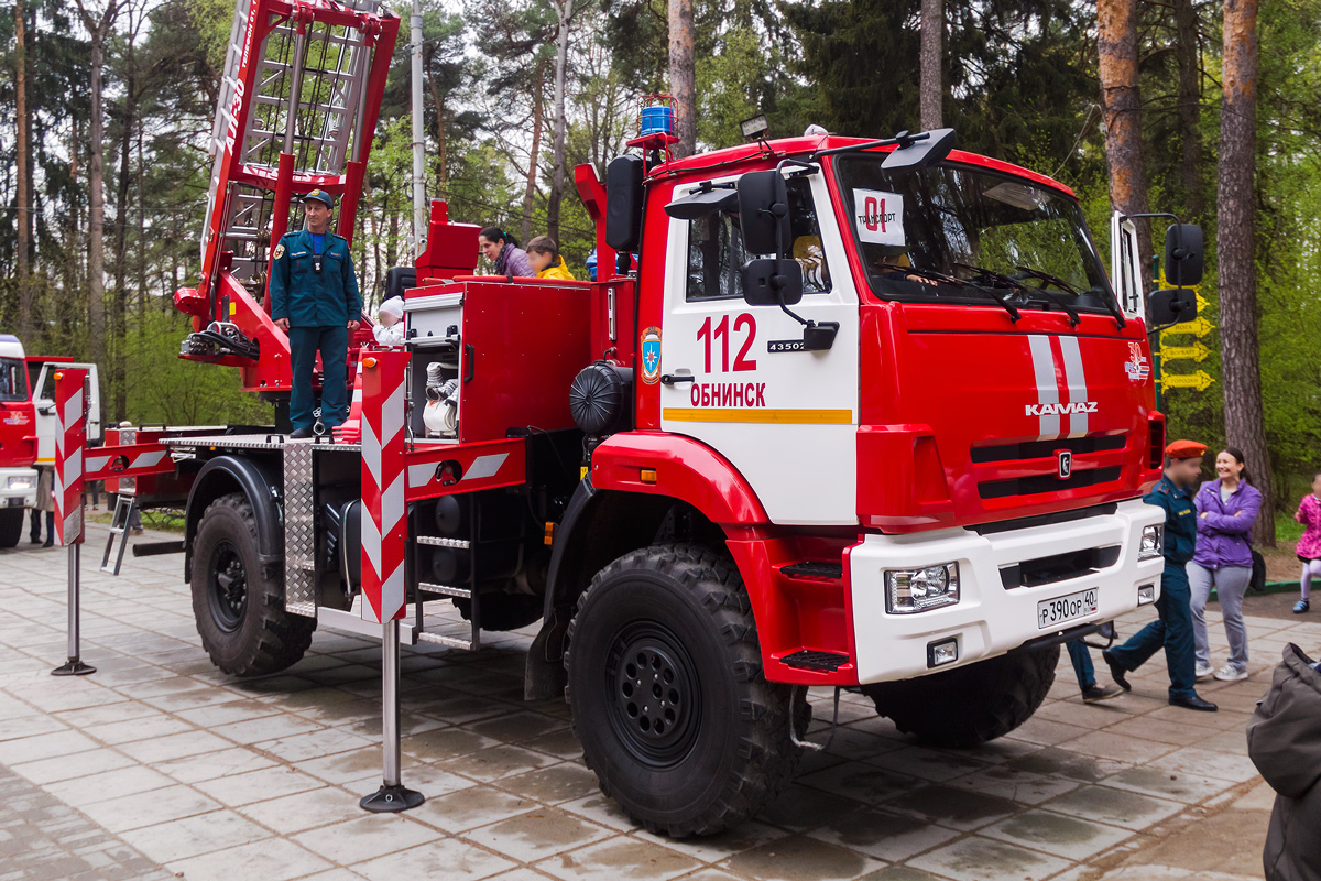 Калужская область, № Р 390 ОР 40 — КамАЗ-43502-D5(66)