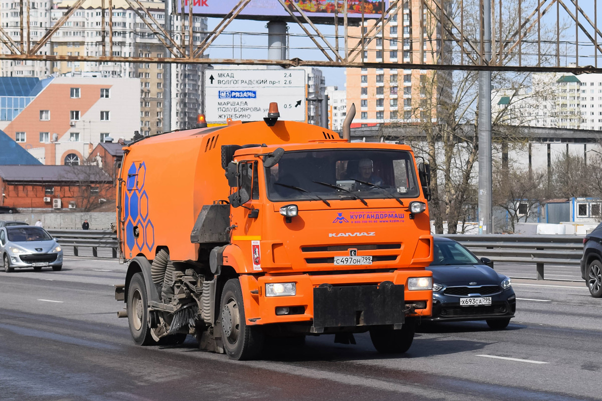 Москва, № С 497 ОН 799 — КамАЗ-53605-D3(97)