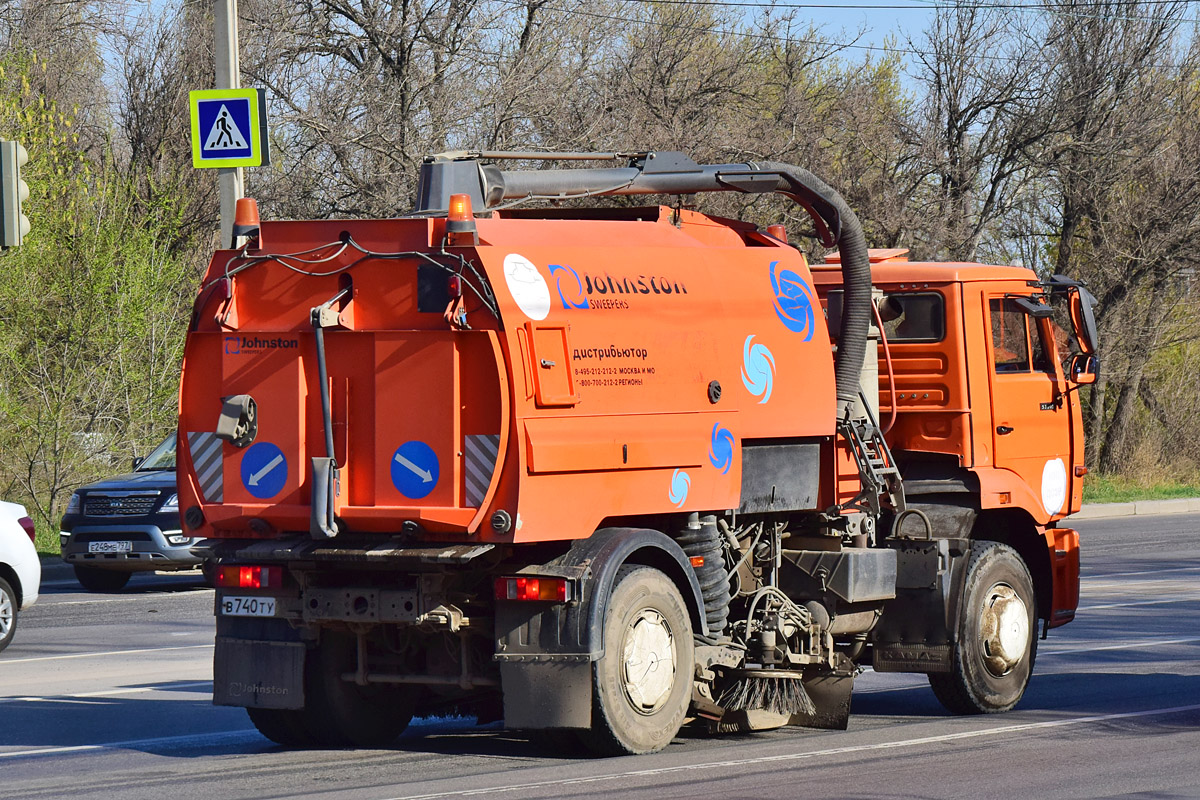 Волгоградская область, № В 740 ТУ 134 — КамАЗ-53605-D3(97)