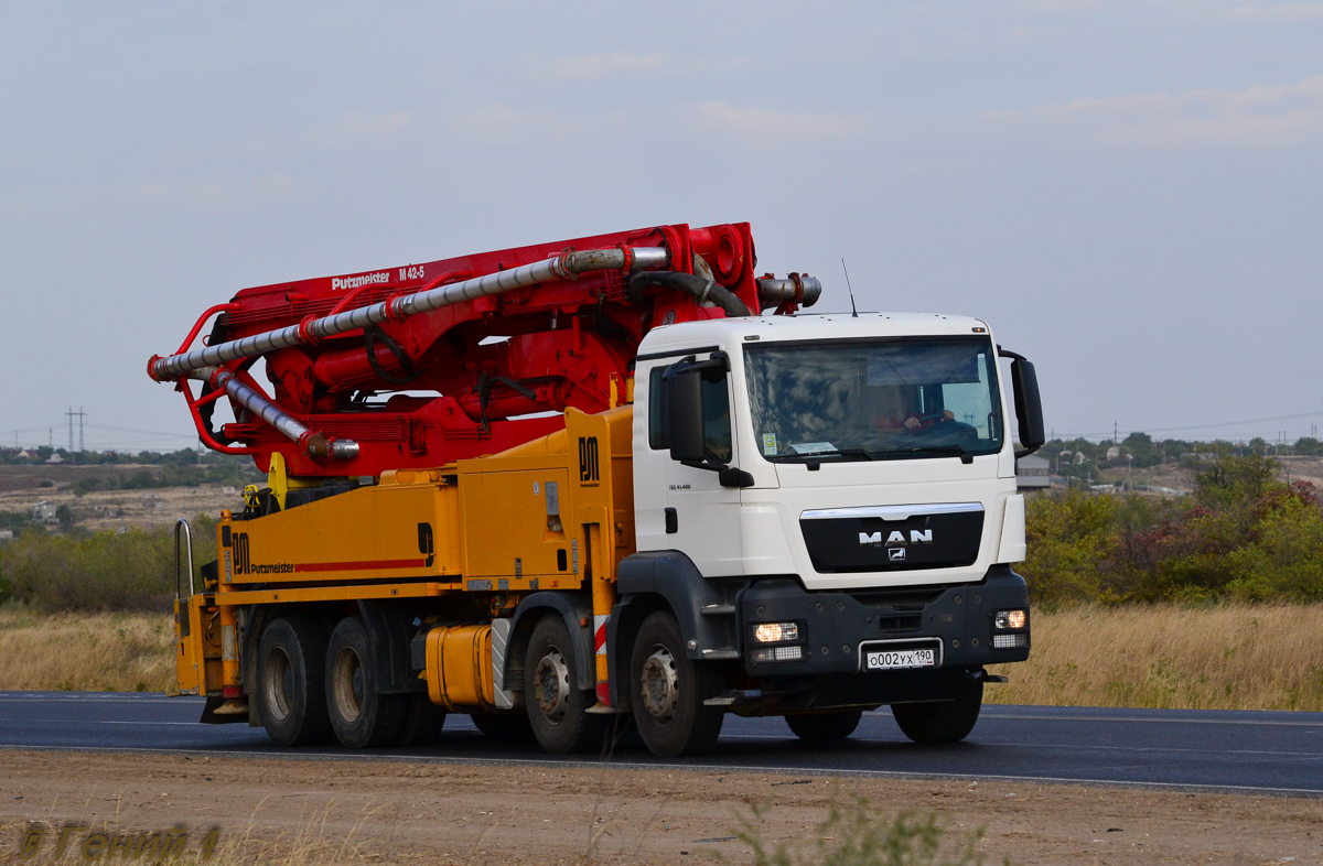 Волгоградская область, № О 002 УХ 190 — MAN TGS 41.440