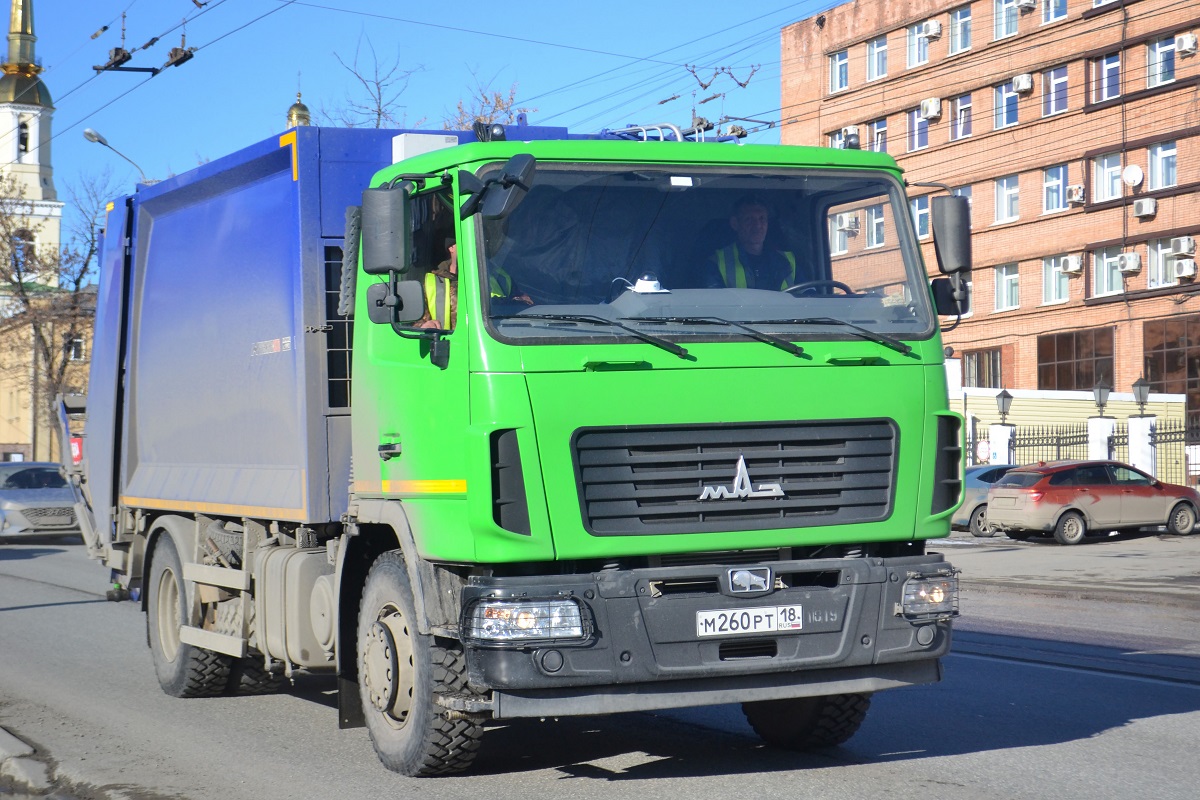 Удмуртия, № М 260 РТ 18 — МАЗ-534025
