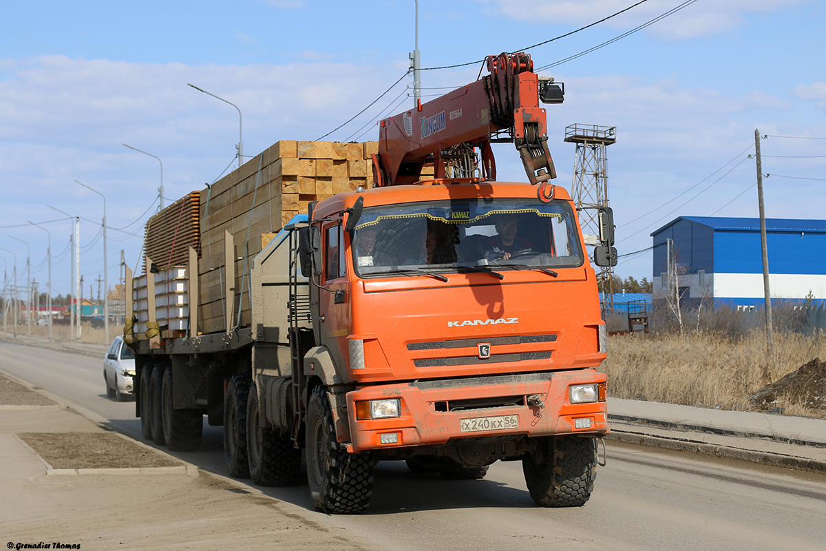 Саха (Якутия), № Х 240 КХ 56 — КамАЗ-43118-46