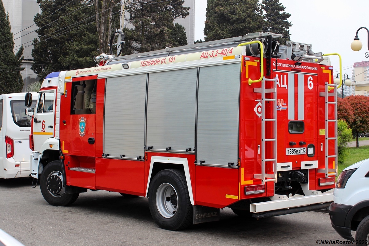 Краснодарский край, № Т 885 ВА 193 — КамАЗ-43265-5H(56)