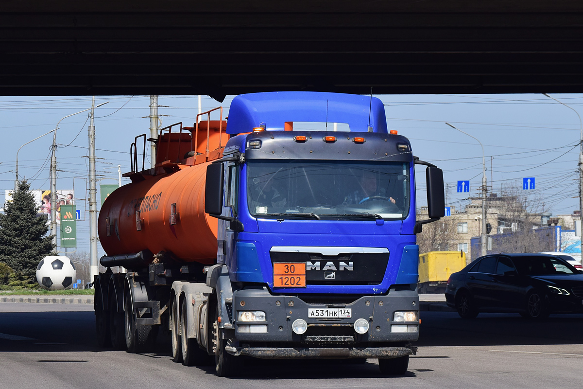 Волгоградская область, № А 531 НК 134 — MAN TGS 33.440