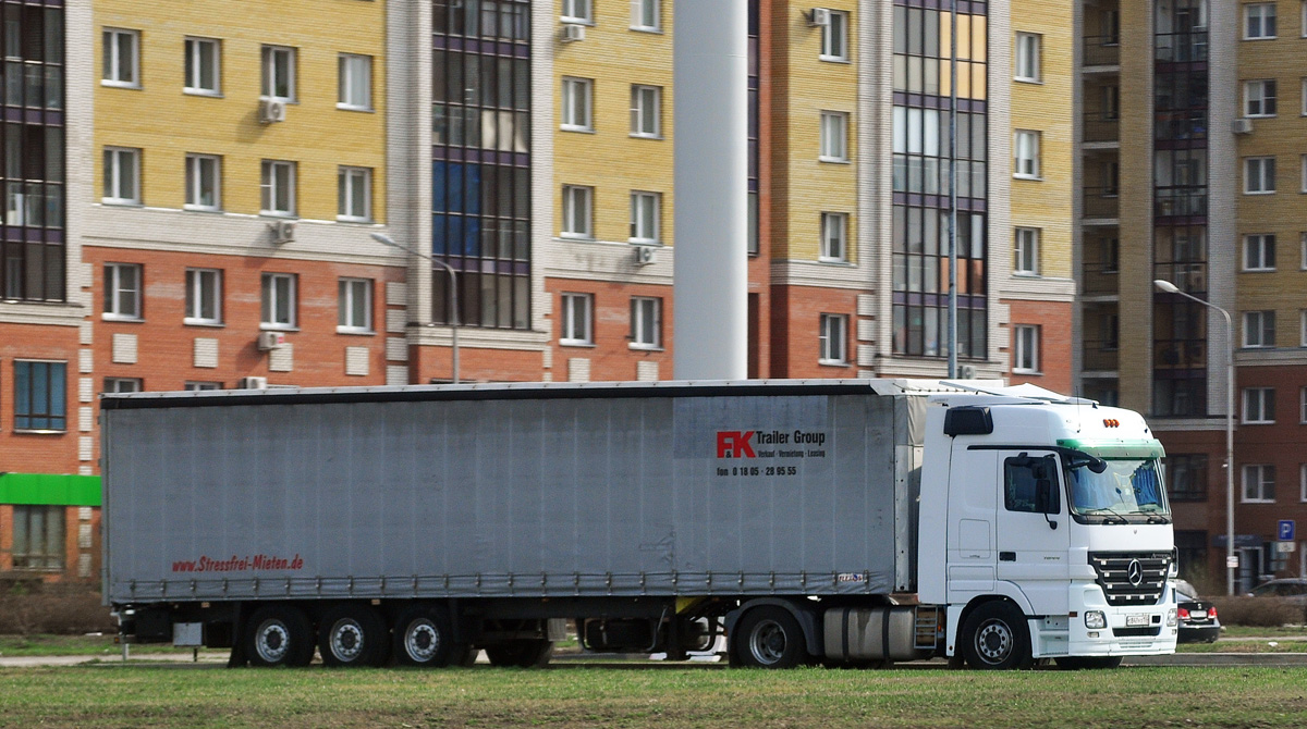 Омская область, № С 849 УО 150 — Mercedes-Benz Actros ('2003) 1844