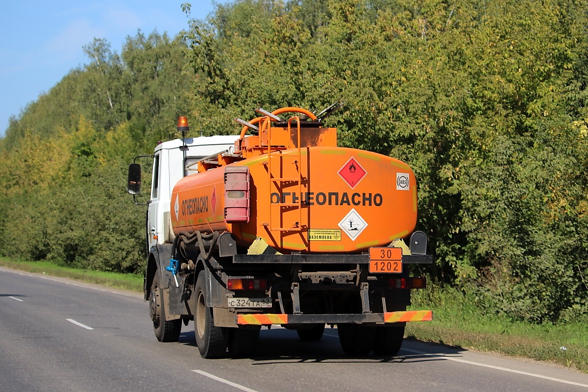 Рязанская область, № С 324 ТА 62 — МАЗ-5337A2