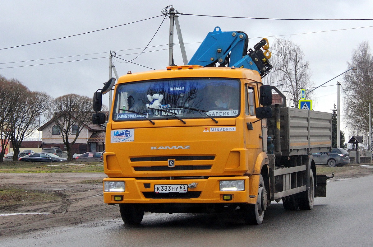 Псковская область, № К 333 НУ 60 — КамАЗ-4308-G5(69)