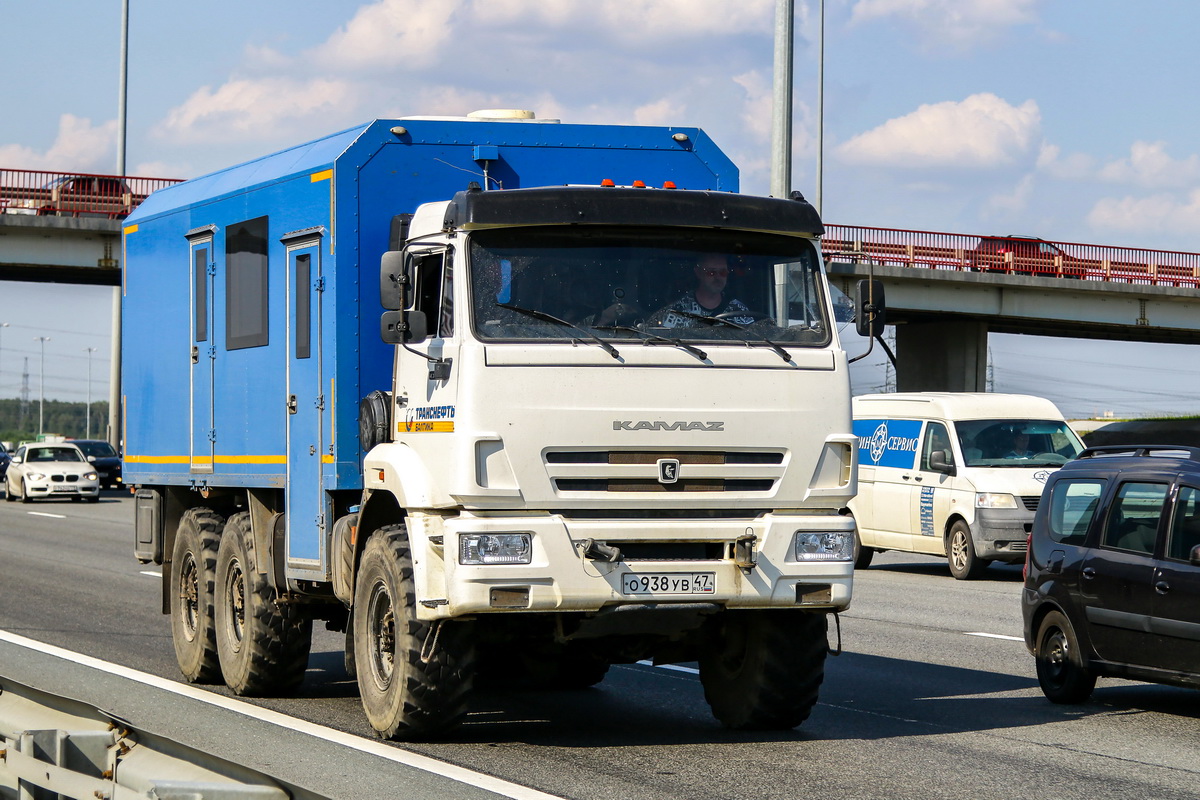 Санкт-Петербург, № О 938 УВ 47 — КамАЗ-43118-50