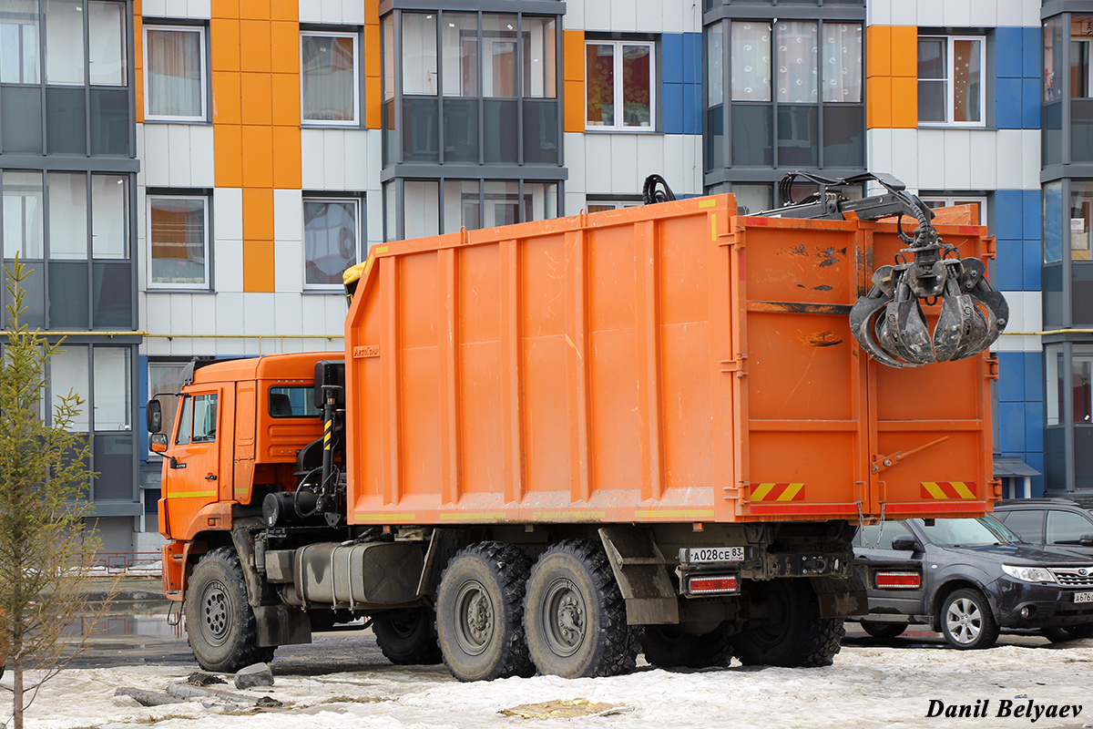 Ненецкий автономный округ, № А 028 СЕ 83 — КамАЗ-43118-A5(48)
