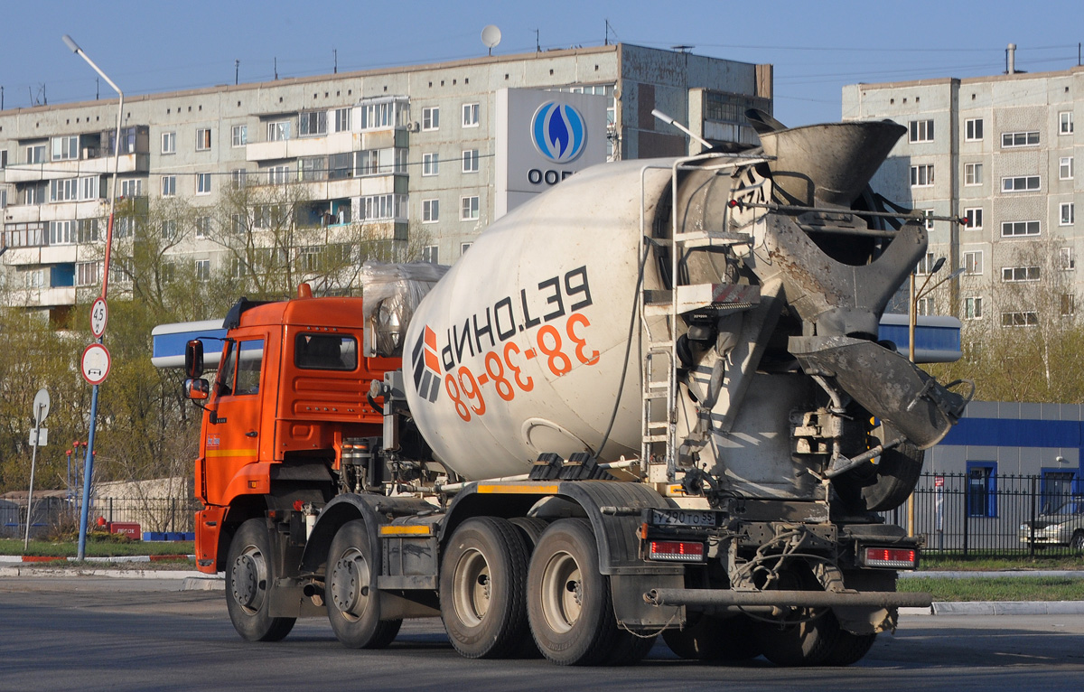 Омская область, № У 290 ТО 55 — КамАЗ-6540-A5(48)