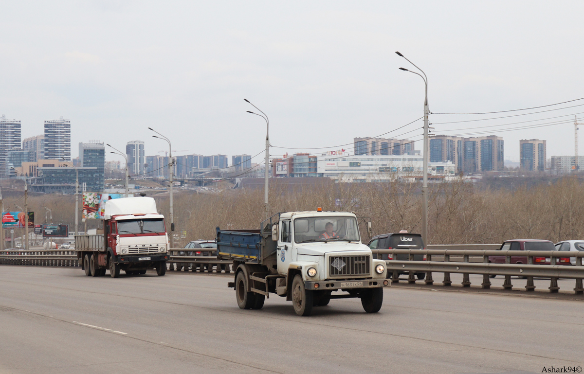 Красноярский край, № Н 163 ТК 24 — ГАЗ-3307