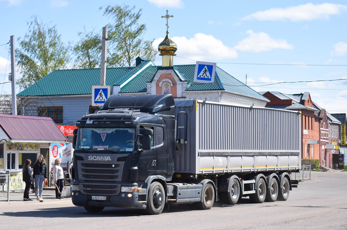 Тверская область, № А 923 ТК 69 — Scania ('2009) G380
