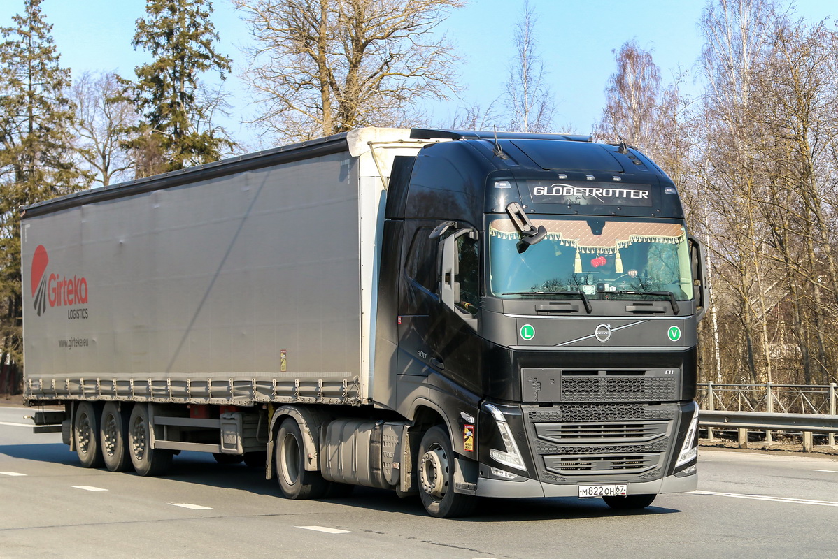 Смоленская область, № М 822 ОН 67 — Volvo ('2020) FH.460 [X9P]