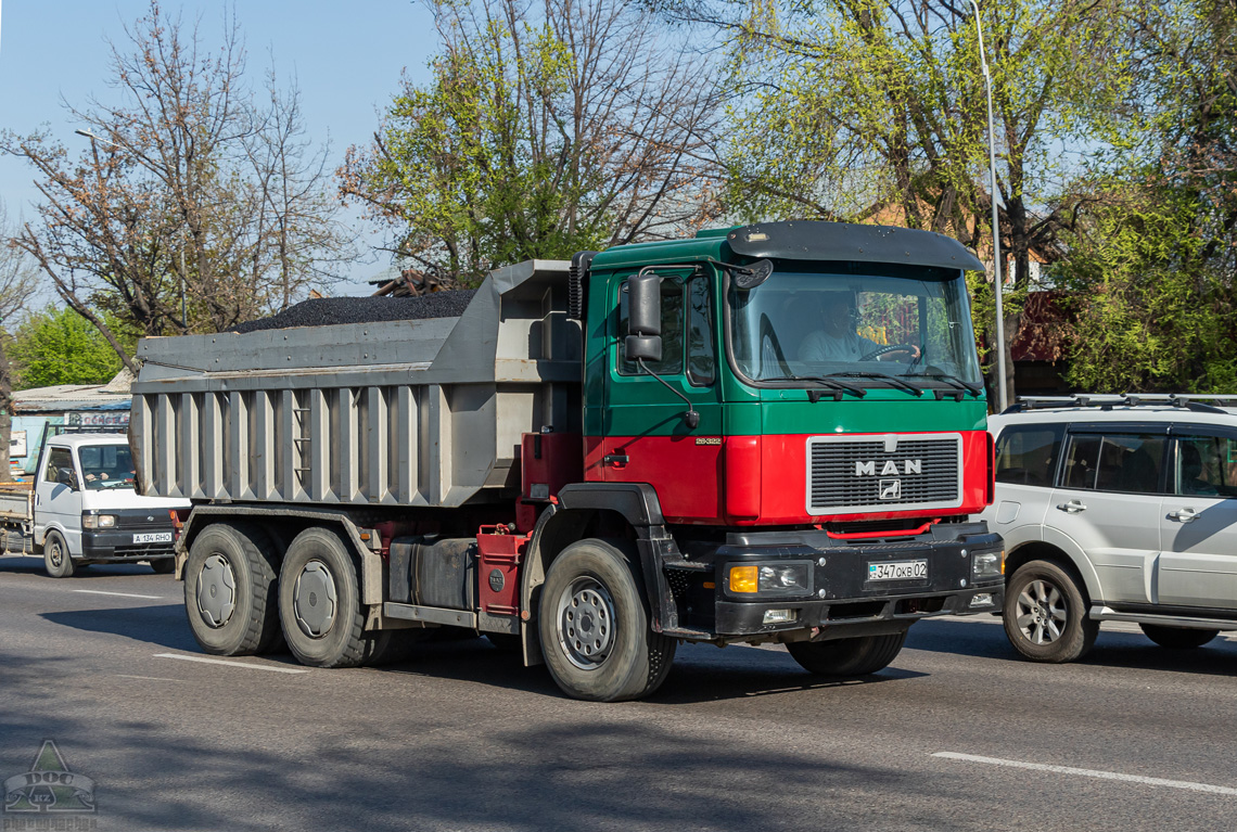 Алматы, № 347 QKB 02 — MAN F90 (общая модель)