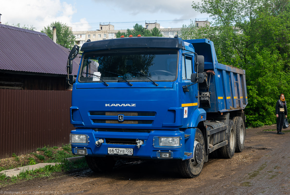 Башкортостан, № В 612 УЕ 702 — КамАЗ-65115-A5(48)