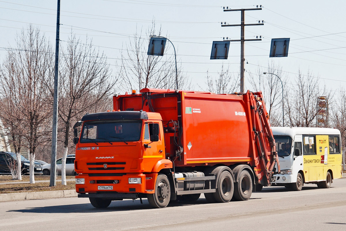 Кемеровская область, № Т 719 НМ 142 — КамАЗ-65115-50
