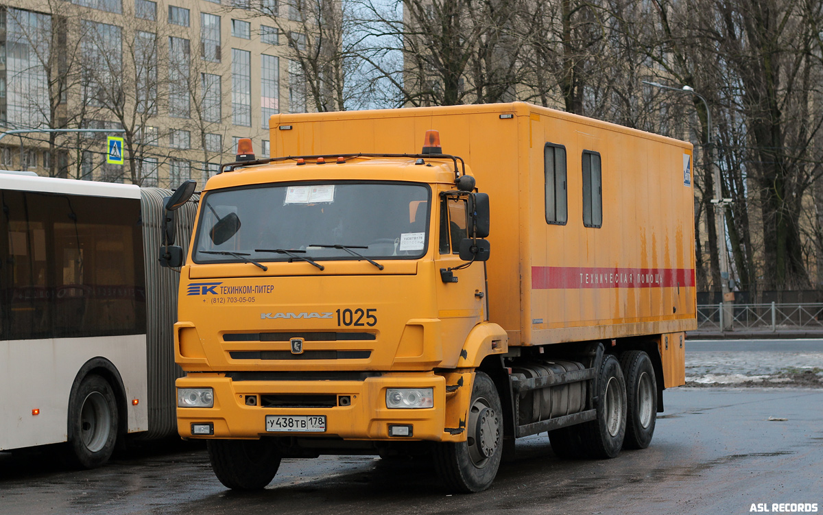 Санкт-Петербург, № 1025 — КамАЗ-65115-L4(19)