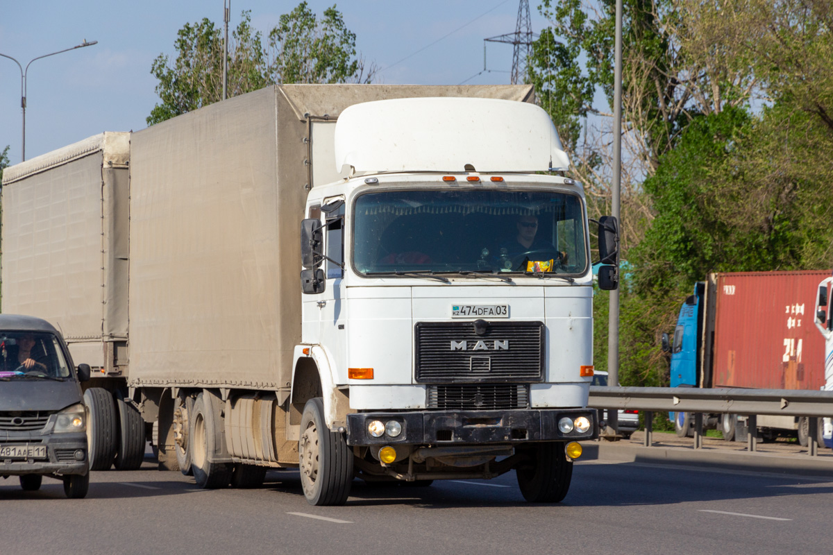 Акмолинская область, № 474 DFA 03 — MAN F8 (общая модель)