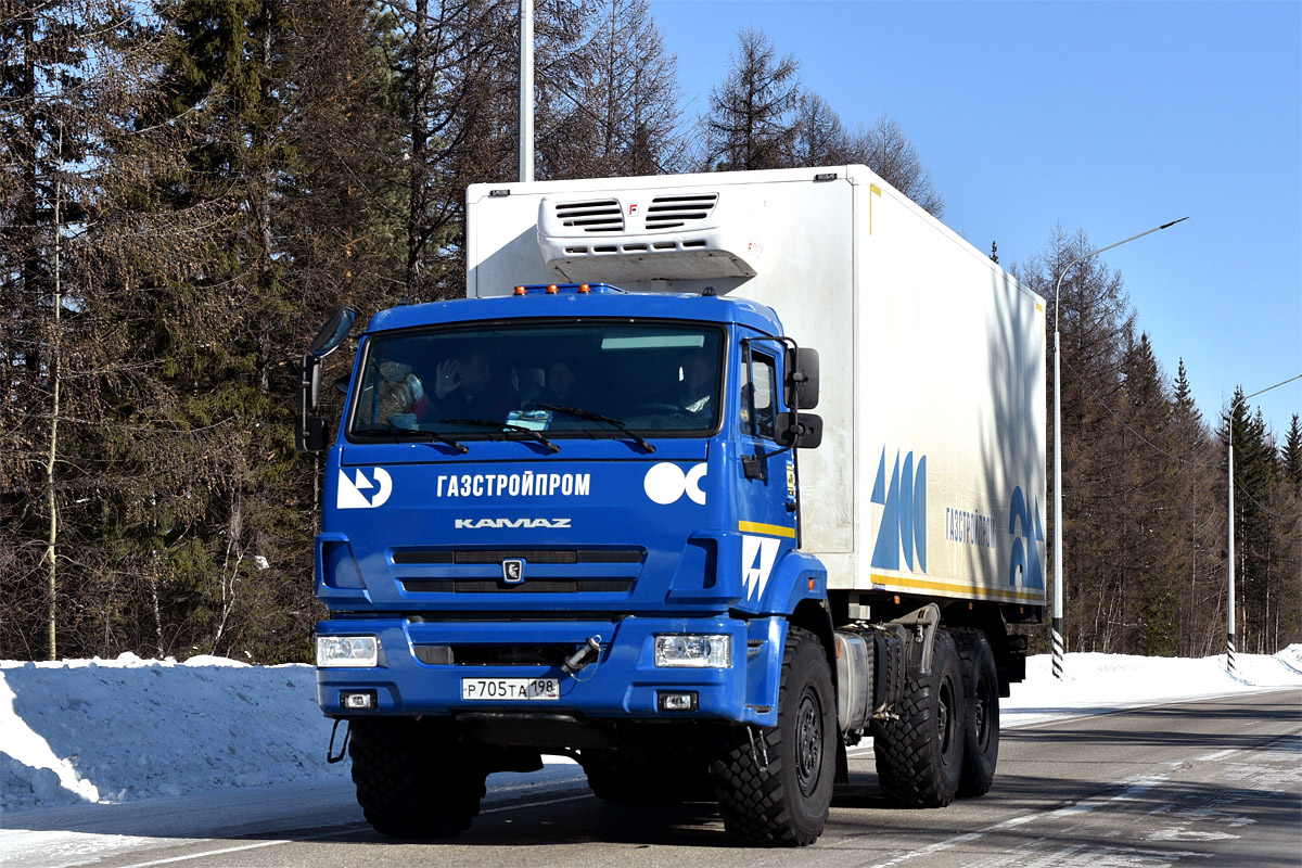 Санкт-Петербург, № Р 705 ТА 198 — КамАЗ-43118-A5(48)