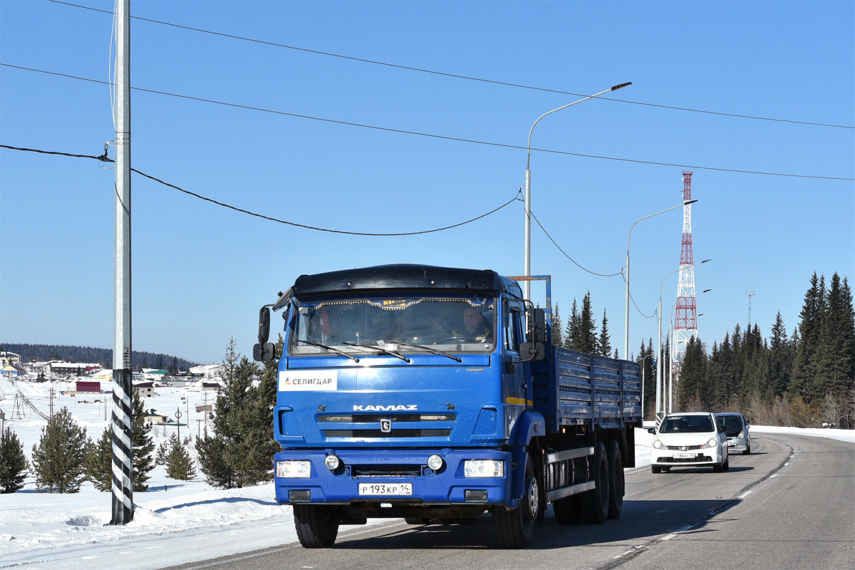 Саха (Якутия), № Р 193 КР 14 — КамАЗ-65117-N3(78)
