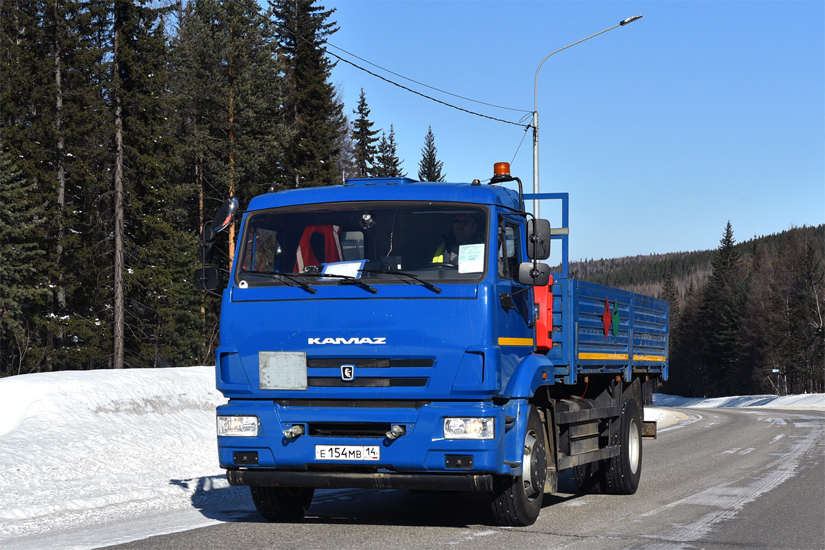 Саха (Якутия), № Е 154 МВ 14 — КамАЗ-43253-C4(25)