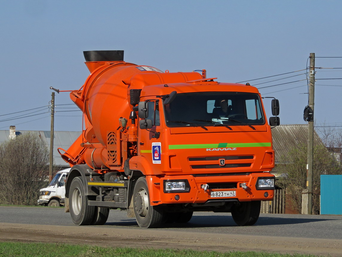 Кировская область, № В 823 ТН 43 — КамАЗ-43255-G5(69)