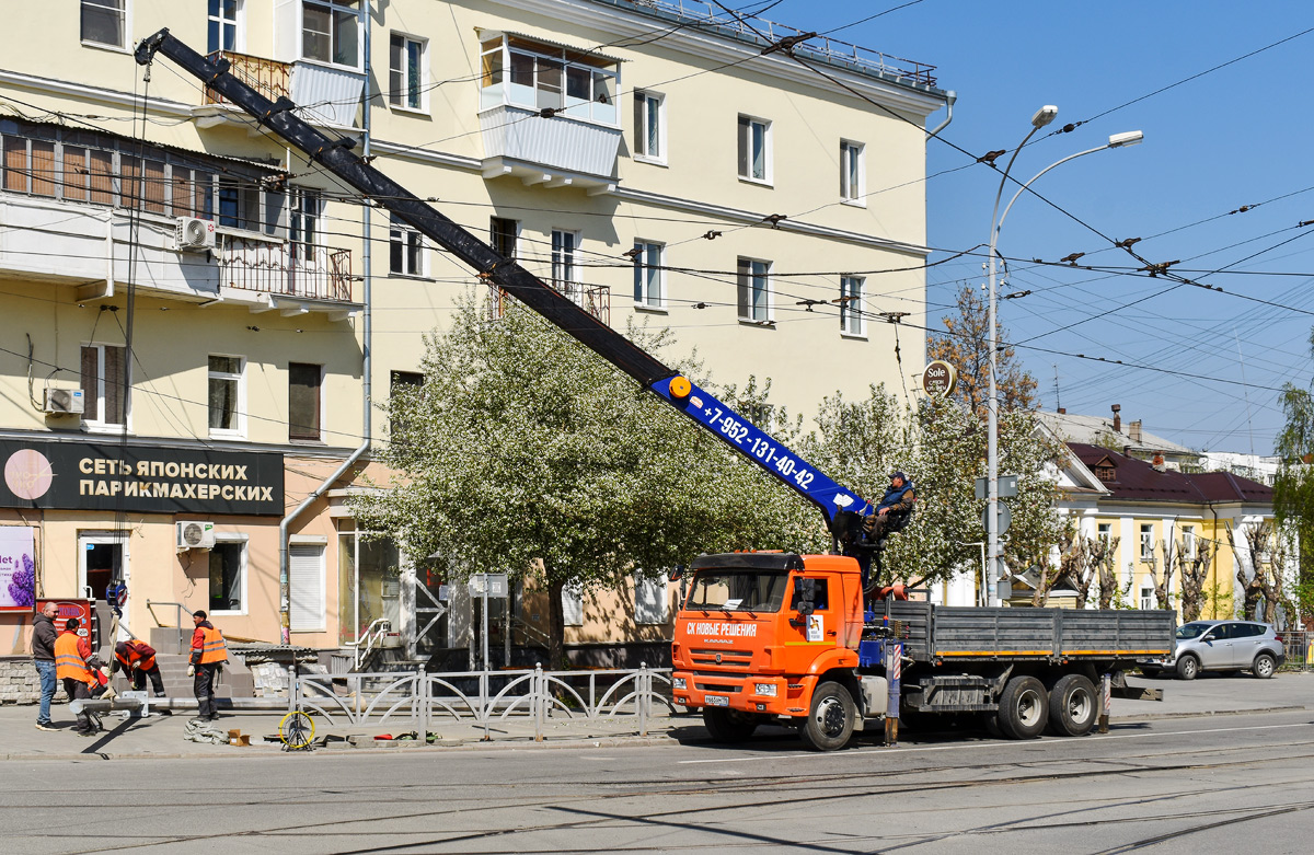 Свердловская область, № Р 665 ХМ 196 — КамАЗ-65115-50