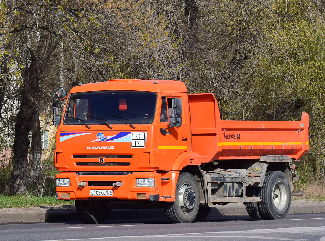 Волгоградская область, № Е 109 ХЕ 134 — КамАЗ-43255-G5(69)