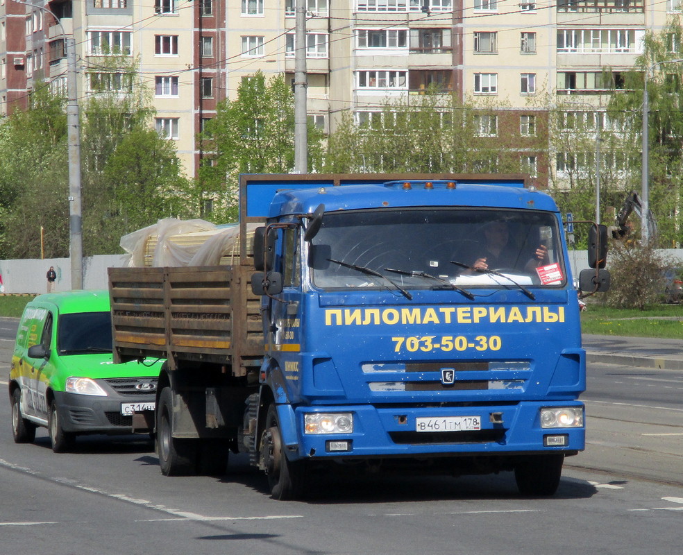 Санкт-Петербург, № В 461 ТМ 178 — КамАЗ-4308-R4(28)