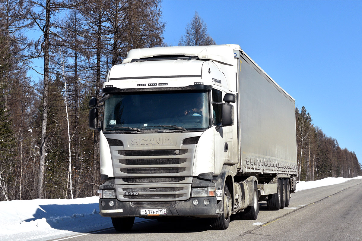 Нижегородская область, № Т 617 НУ 152 — Scania ('2013) R440