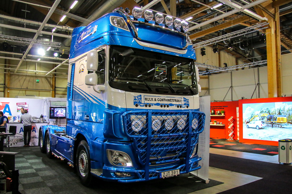 Швеция, № ZJT 391 — DAF XF Euro6 FTT; Швеция — Nordic Trophy 2018