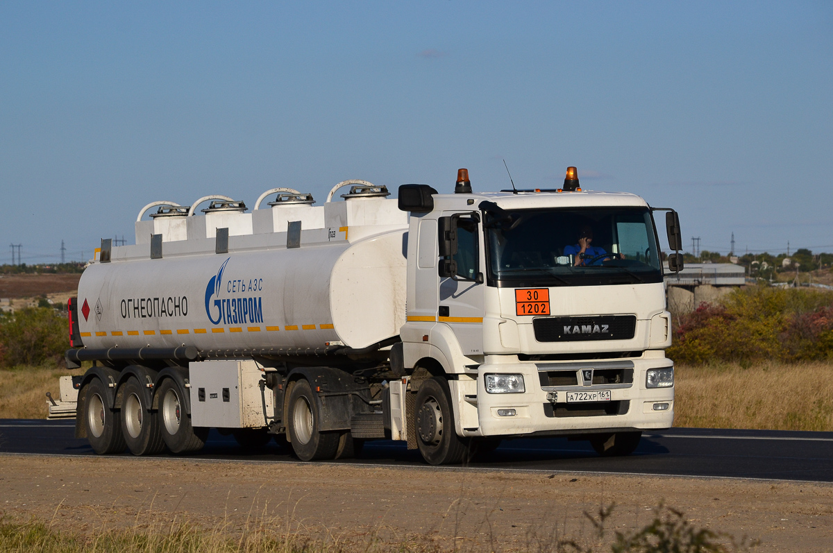 Волгоградская область, № А 722 ХР 161 — КамАЗ-5490-S5(87)