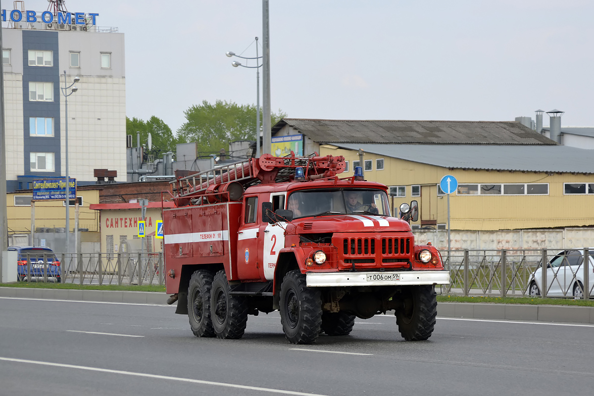 Пермский край, № Т 006 ОМ 59 — ЗИЛ-131 (общая модель)