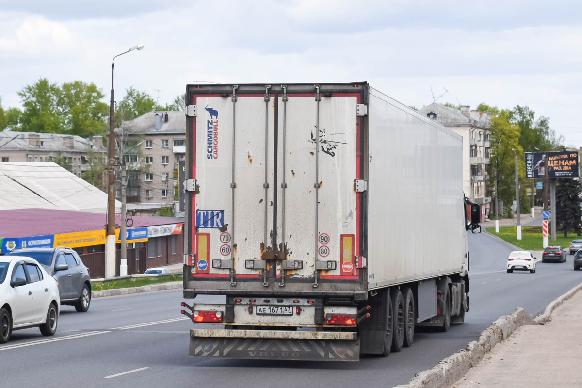Мурманская область, № АЕ 1671 67 — Schmitz Cargobull S.KO (SCB*S3B) общ.мод