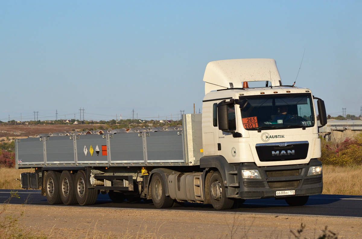 Волгоградская область, № В 688 ВС 134 — MAN TGS 19.400