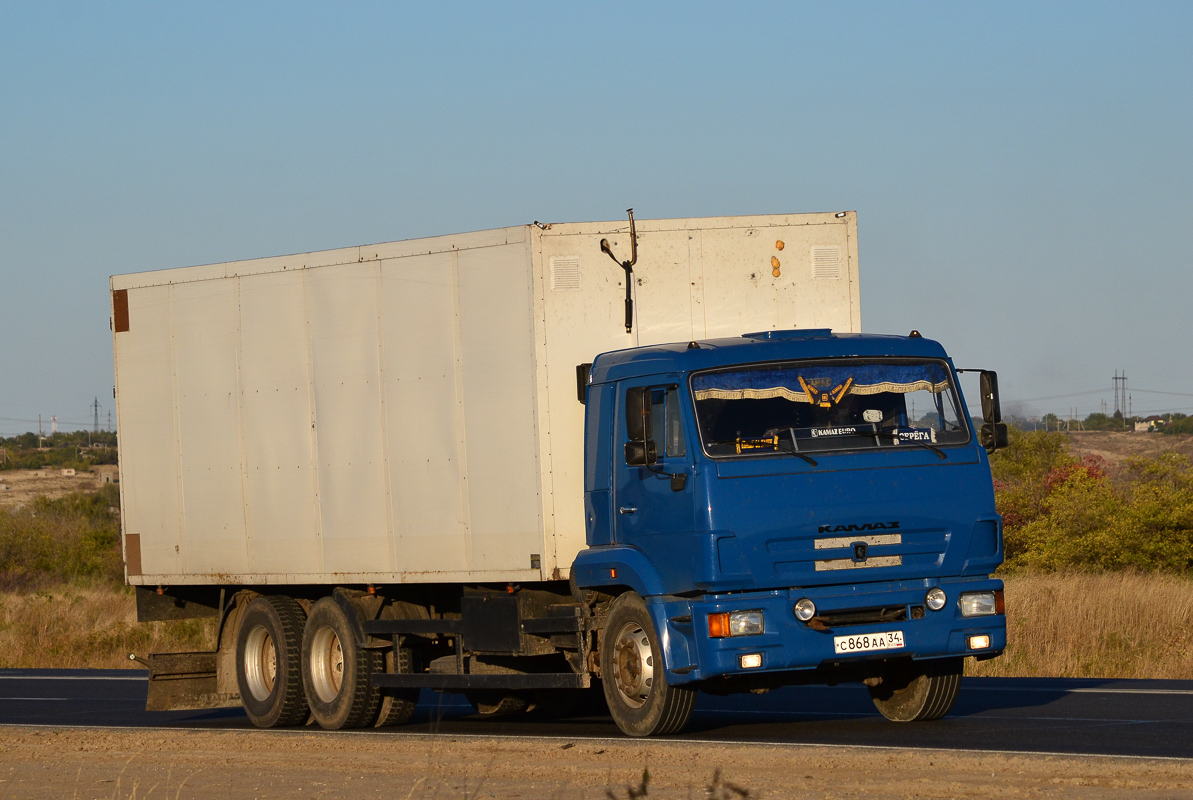 Волгоградская область, № С 868 АА 34 — КамАЗ-65117-N3(78)