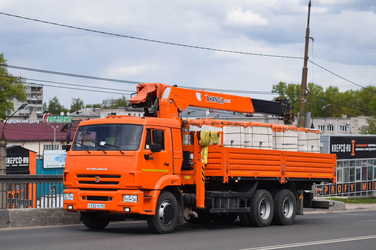 Тверская область, № Р 532 ТК 69 — КамАЗ-65115-A5(48)