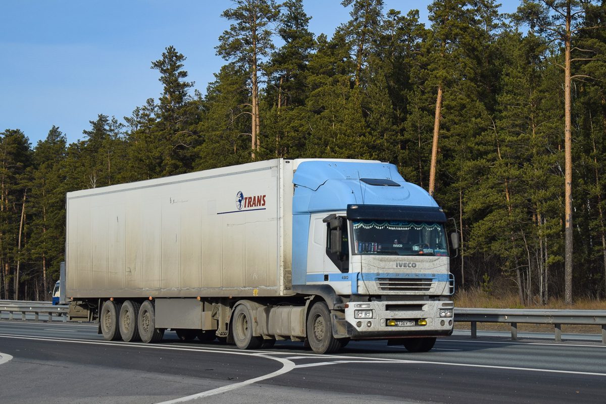 Новосибирская область, № М 373 ЕУ 154 — IVECO Stralis ('2002) 430